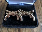U s Army Military Police Cufflinks   Jewelry Box 1 Set Cuff Links Boxed 1 1 4 