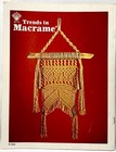 1977 Craft Course Publishers Trends In Macrame Hc12 Pattern Book Vintage 16624