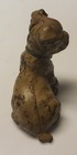 Hubley 1920s Setting Puppy Still Bank With Green Collar Made Of Cast Iron
