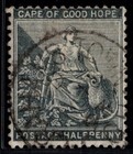 Cape Of Good Hope 1884-1892 Hope Seated Used Group 12 Incl 2 5d On 3d