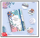 Address And Password Book With Alphabetical Tabs Hardcover Spiral Organizer