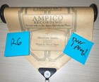 Player Piano Roll Ampico Moonlight Sonata Beethoven