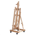 Heavyduty Studio Artist Easel Large H-frame Wood Painting Art Easel Standing  