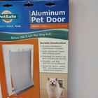 Petsafe Freedom Aluminum Pet Door Medium Dogs Up To 40 Lbs  8 1 4 x12 1 4  Flap