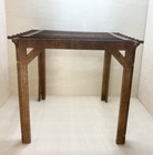 Dollhouse Miniature 1 12    teak    Wood Pergola Outdoor Patio Backyard Entertaining