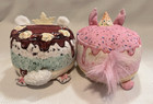 Moose Toys Cookeez Makery Lot Of 2 Interactive Plush Unicorn   Polar Bear