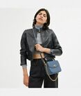 New Coach  Cassie Crossbody 19 Denim Blue Cr662