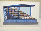 Slot Car Race Track Vintage Cardboard Stand Ups Grand Stand   Others New Ex Cond
