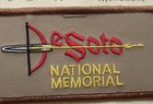 Nip Desoto De Soto National Memorial Park Florida Monument Souvenir Patch Badge