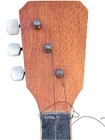 Balalaika Folk String Instrument Wooden Red Accents Three Strings Design Vtg