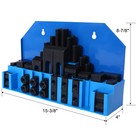 58 Pc 3 4  T-slot Clamping Kit Bridgeport Mill Set 5 8-11 Stud Mill Machinist