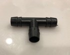 100 Pack Black Tee For 5 16    Inside Diameter Tubing Used With Rabbit Nipples