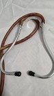 Vintage Antique Medical Stethoscope Bell Shape Metal Binaural Doctor Display   