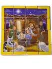 Melissa   Doug New Testament Wooden Cube Puzzle Bible 6 Scenes  9256 Rare