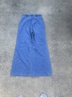 Wrangler 1970s Vintage Bell Bottom Flare Jeans Size 11-12 Blue Denim