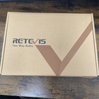 Retevis Rt68 Walkie Talkies Rechargeable portable Frs Two-way Radios Black 