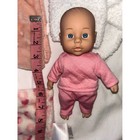 Infant Girl Soft Toy Plush Bundle Baby Doll Cat Lovey Bear Pink Heart Security