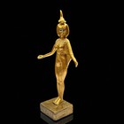 Rare Ancient Egyptian Antiquities Golden Statue Large Of Goddess Serket Egypt Bc