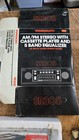 Nos Sparkomatic Sr305 Cassette Am fm Stereo Vintage New In Box 5 Band Equalizer