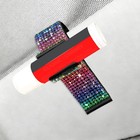 Car Visor Lip Balm Organizer  1 Pack Rhinestone Holder High-temperature Resistan