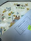 Reston Lloyd Vintage Heartland Folkart Homestead Farm Burner Cover 10  Large New