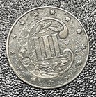 1861 Three Cent Silver Piece 3c Au Details Darker Coin