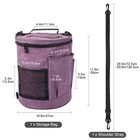 Crochet Bag Organizer  Portable Knitting Bag Large Capacity Yarn Storage Tote