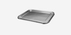 100 Ct Aluminum Foil Lid For 1 2 Half-size Steam Table Foil Pan Disposable Cover