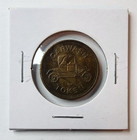 Vintage 25 Cent Car Wash Token
