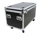 4 Osp Ata Tour Flight Road Utility Case W wheels   Hard Rubber Lined