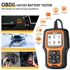 Ancel Ad410 Pro Obd2 Scanner Battery Test Code Reader Auto Diagnose Check Engine