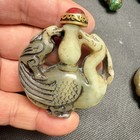 China  Exquisite Jade  Pure Hand Carving  Hetian Jade  Snuff Bottle