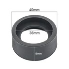 One Pair Eye Cups Foldable Rubber Eye Guards Caps F  34-38mm Microscope Eyepiece
