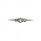 Authentic Pt900 Alexandrite Ring 0 22ct  230-000-444-6520