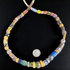 Vintage African Venetian Trade Beads And Powdered Glass Krobo Beads  51 Beads