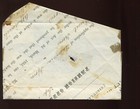 Confederate States 11 Margin Stamp On Nice Adversity Cover  csa11 Ac1 