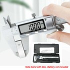 6  Stainless Steel Digital Caliper Vernier Micrometer Measuring Ruler No Battery