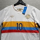 Colombia Anniversary 100th Adidas Home Soccer Jersey Sz Medium   10 James