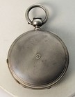 Rare 56 5mm 18 s Coin Silver Hunting Case Paul Breton Pocket Watch K w No Movt 