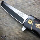 8  Dragon Tanto Japanese Style Katana Assisted Spring Folding Pocket Knife New