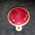 Vintage Glass Bicycle Reflector 3  Balloon Tire Prewar Schwinn Saf T Ray Bicycle