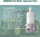 Am881823 Fuel Water Separator Fit For John Deere Tractor 2038r 2032r 3025d 3025e