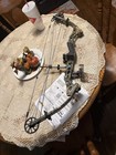 Camo Compound Bow With Sight  Accessories  Camouflage Finish  Archery Equipment