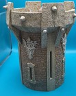2002-mage Knight Castle Round Tower With Door Stone Fantasy Rpg Wizkids