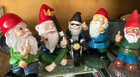 6  Height Garden Gnome Naughty Ornament Home Middle Size Statue Resin Dwarf Us