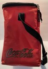Coca-cola Vintage Style Soft Cooler Lunch drinks Compact Coke Bag W  Zipper Red