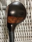 Antique Hickory Wood Shaft Winton Brassie Golf Club D1  11 5  Cool Face Stamp