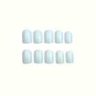 Short Square Press On Nails  Gloss Fake Nails full Cover False Nails For Women