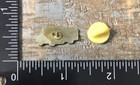 Vintage School Bus Driver Transportation Yellow Enamel Lapel Hat Pin Badge