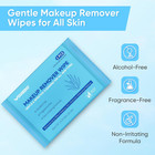 Wousedo 48 Count Makeup Remover Wipes  Bulk Gentle Cleansing Facial Towelettes  